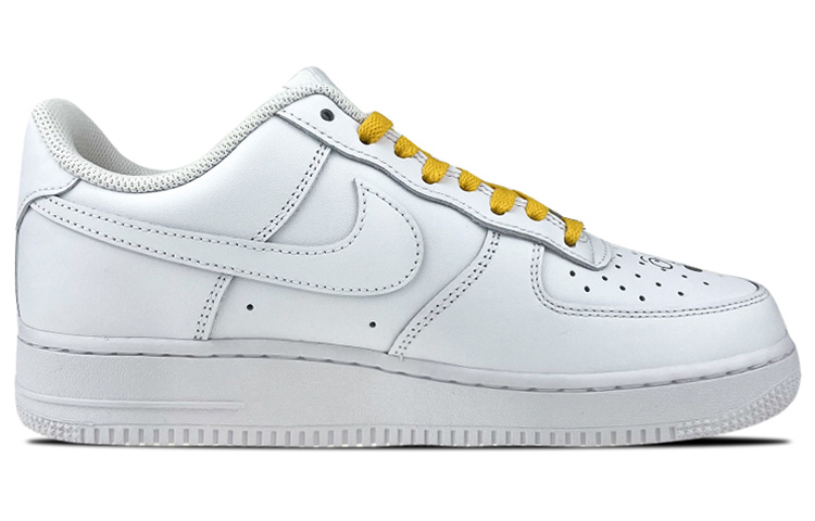 Order [Kasut Custom] Nike Rick and Morty x Air Force 1 Low 'Graffiti Splatter Putih-Hijau' CW2288-111(Team叁-男款瑞克和莫蒂)