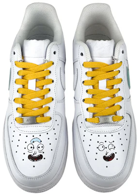 【定制鞋款】耐克 Rick and Morty 联名款 Air Force 1 Low '涂鸦飞溅白绿' CW2288-111(Team叁-男款瑞克和莫蒂) Shop 【定制鞋款】耐克 Rick and Morty 联名款 Air Force 1 Low '涂鸦飞溅白绿' CW2288-111(Team叁-男款瑞克和莫蒂)