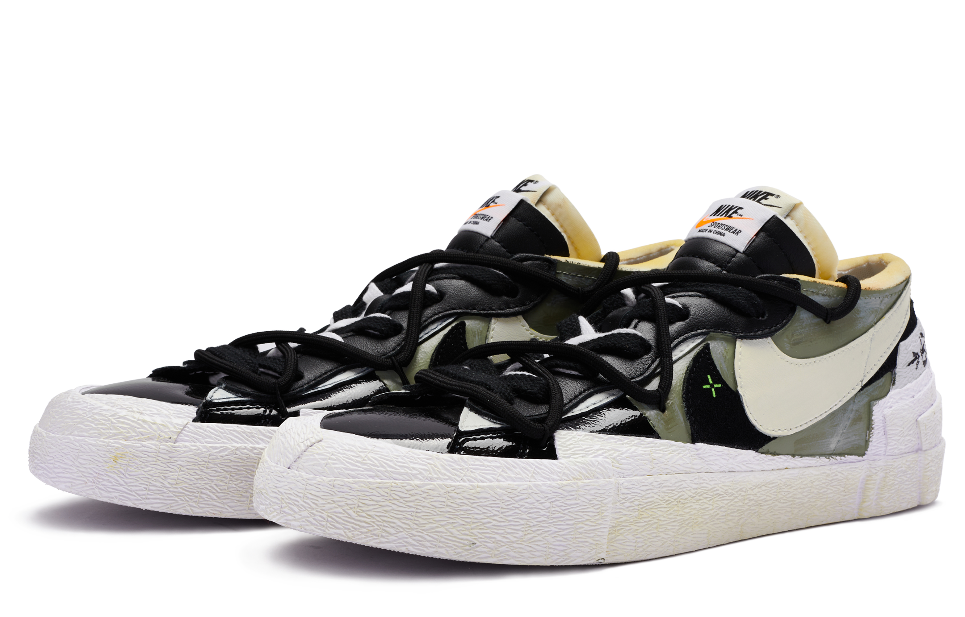 [Custom Shoes] Nike Sacai Blazer Low 'BIGNIU CSGO Green Hedge' 圖 3