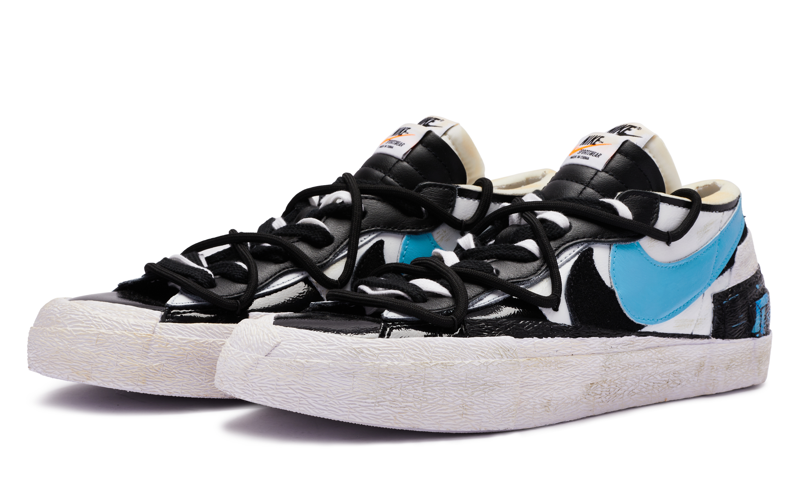 [Custom Shoes] Nike sacai Blazer Low 'BIGNIU CSGO Titan Deconstructed Patent' 圖 3