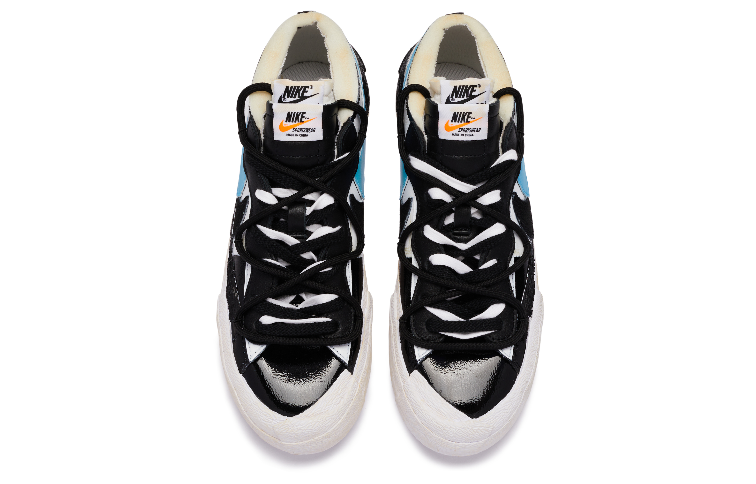 [Custom Shoes] Nike sacai Blazer Low 'BIGNIU CSGO Titan Deconstructed Patent' 圖 4