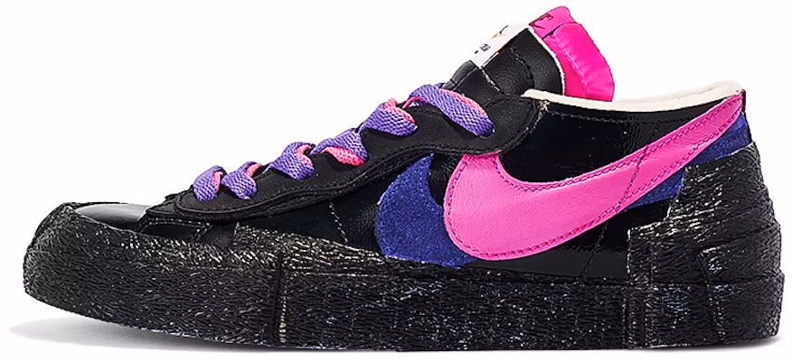 【定制球鞋】Sacai x Nike Blazer Low 莓刻 紫羅蘭 甜酷 簡約 高街 低幫 板鞋 男女同款 黑紫 Buy 【定制球鞋】Sacai x Nike Blazer Low 莓刻 紫羅蘭 甜酷 簡約 高街 低幫 板鞋 男女同款 黑紫
