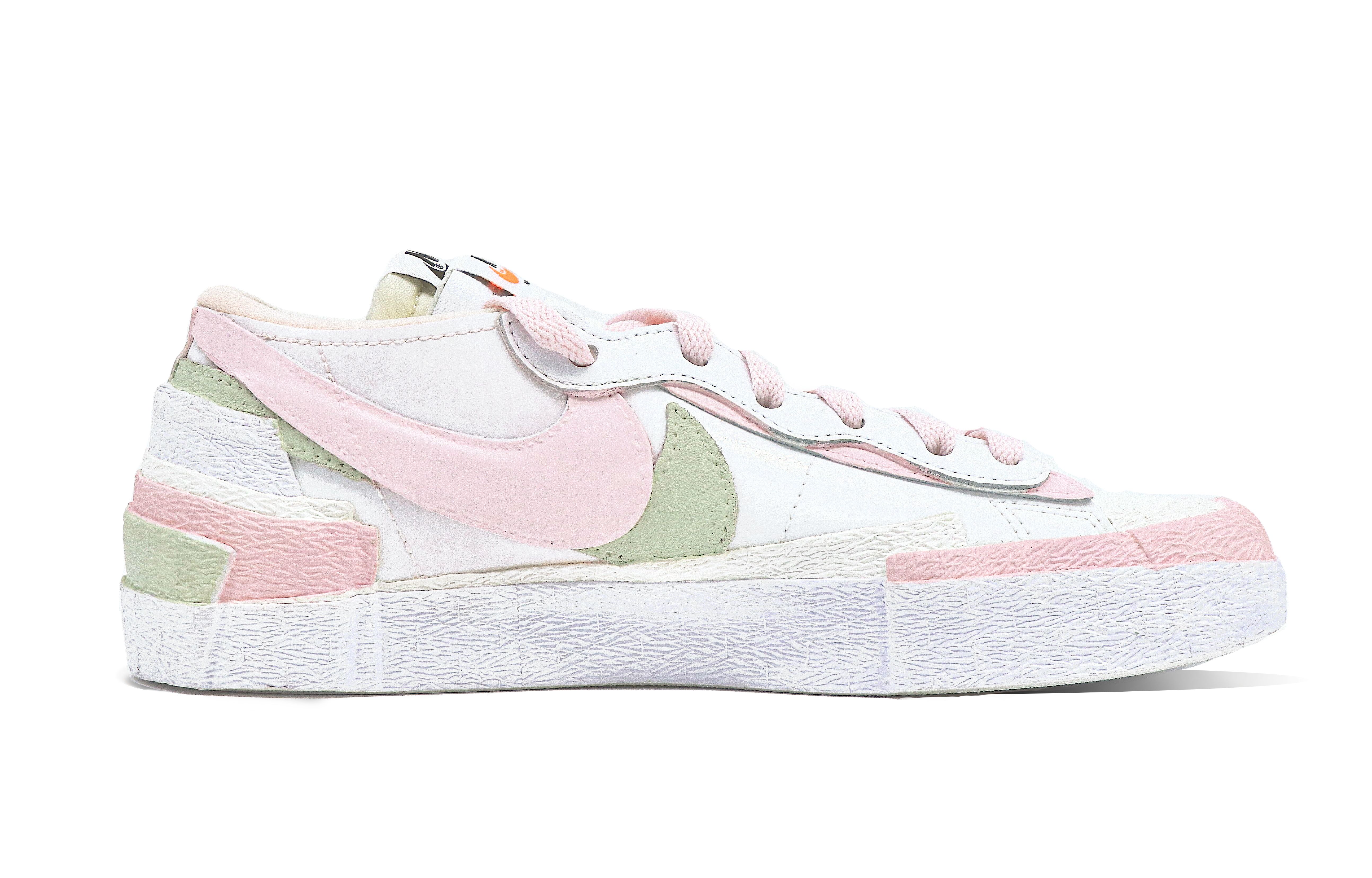 Order 나이키 사카이 블레이저 로우 '봄 햇살' (커스텀) DM6443-100(Team63-春和景明)