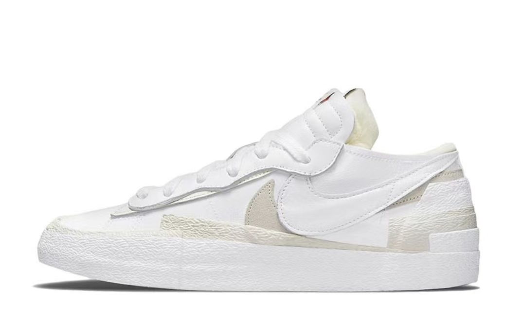 Details for 나이키 사카이 블레이저 로우 '봄 햇살' (커스텀) DM6443-100(Team63-春和景明)