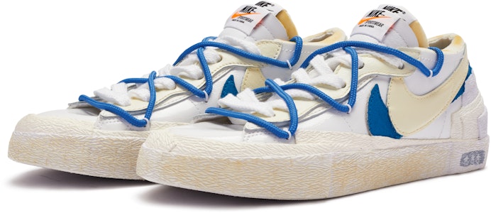 【定製球鞋】Sacai x Nike Blazer Low BIGNIU CSGO 角色設定 解構 低筒 板鞋 男女款 白藍米 Lookbook 【定製球鞋】Sacai x Nike Blazer Low BIGNIU CSGO 角色設定 解構 低筒 板鞋 男女款 白藍米