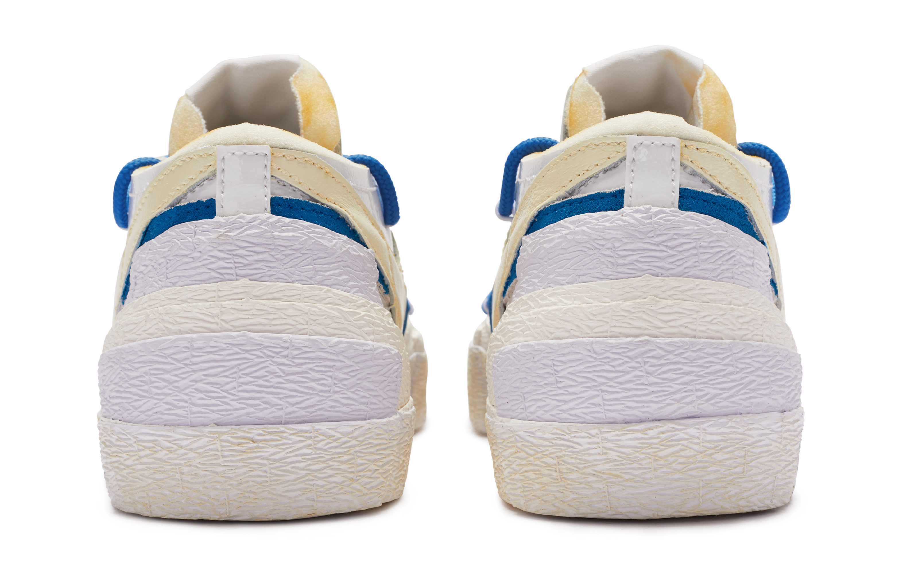 Purchase [Zapatillas Personalizadas] Nike sacai x Blazer Low 'Blanco Azul Beige' DM6443-100(TeamR-角色设定男女同款)