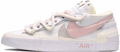 【客製球鞋】 Sacai x Nike Dunk Low Blazer 夏日清爽 玫瑰芋圓 塗鴉文字 低筒 帆布鞋 男女皆宜 白粉色 Buy 【客製球鞋】 Sacai x Nike Dunk Low Blazer 夏日清爽 玫瑰芋圓 塗鴉文字 低筒 帆布鞋 男女皆宜 白粉色