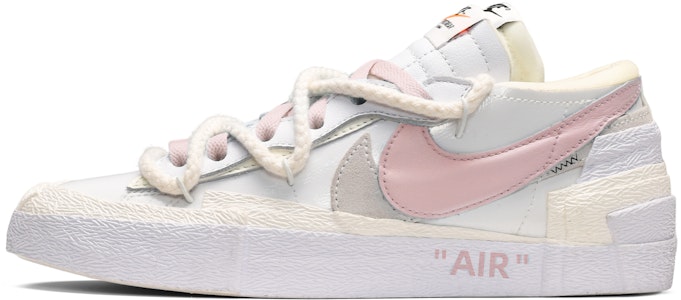 【客製球鞋】 Sacai x Nike Dunk Low Blazer 夏日清爽 玫瑰芋圓 塗鴉文字 低筒 帆布鞋 男女皆宜 白粉色 Buy 【客製球鞋】 Sacai x Nike Dunk Low Blazer 夏日清爽 玫瑰芋圓 塗鴉文字 低筒 帆布鞋 男女皆宜 白粉色