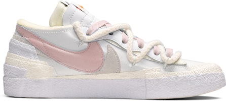 【客製球鞋】 Sacai x Nike Dunk Low Blazer 夏日清爽 玫瑰芋圓 塗鴉文字 低筒 帆布鞋 男女皆宜 白粉色 Order 【客製球鞋】 Sacai x Nike Dunk Low Blazer 夏日清爽 玫瑰芋圓 塗鴉文字 低筒 帆布鞋 男女皆宜 白粉色