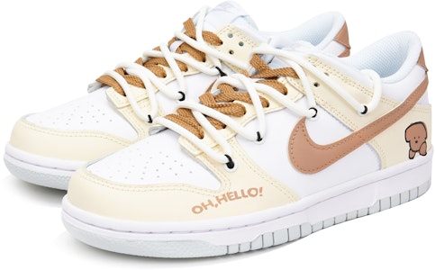 【客製化鞋款】Nike Dunk 低筒黑色 三次實驗室 多巴胺款式 哈囉小狗個性化 禮盒版 低筒 滑板鞋 GS 黃色 Shop 【客製化鞋款】Nike Dunk 低筒黑色 三次實驗室 多巴胺款式 哈囉小狗個性化 禮盒版 低筒 滑板鞋 GS 黃色