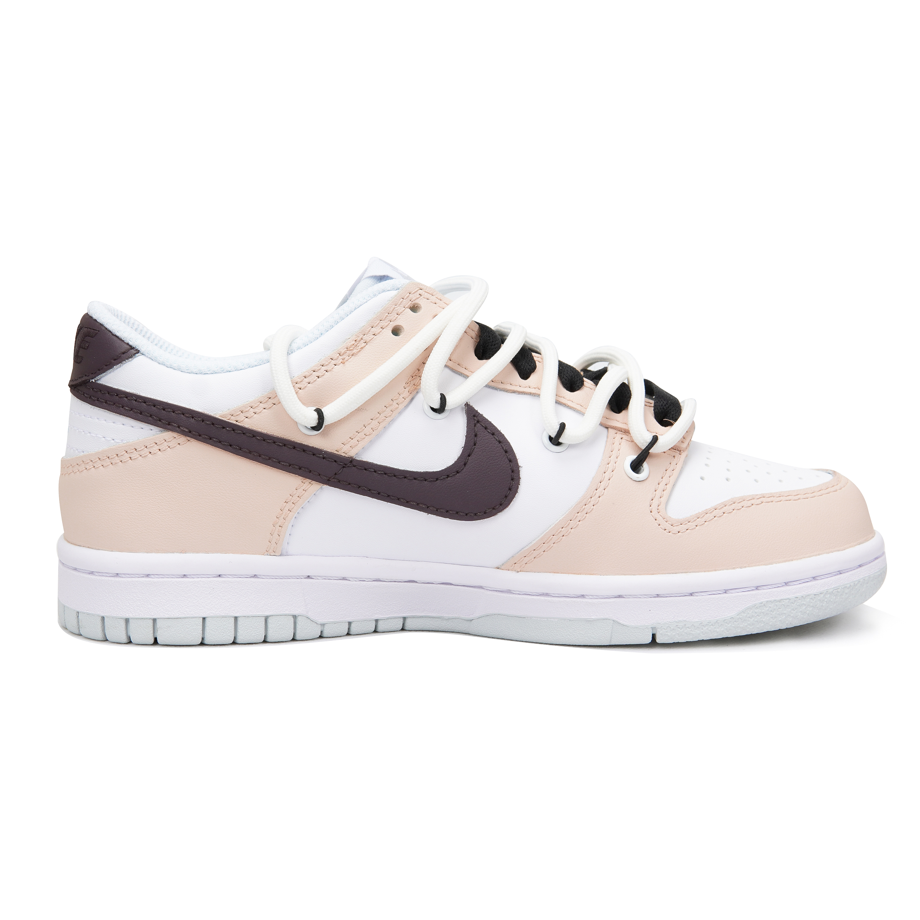 Lookbook [Sepatu Kustom] Nike SANLAB x Dunk Low 'Gingerbread Bear Cokelat' DH9765-102(Teamp-姜饼小熊卡其）