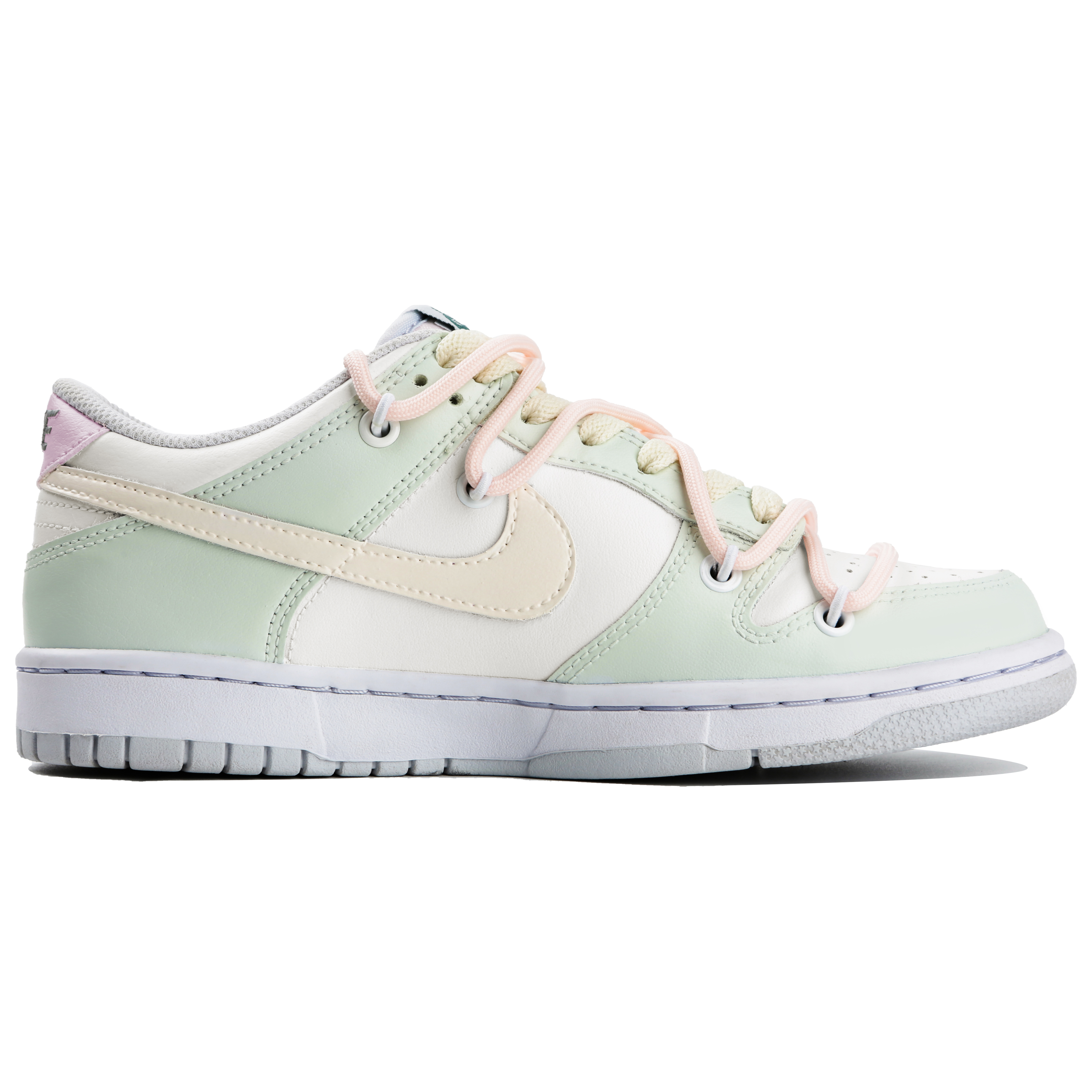 Order Sepatu Nike Sanrio x Dunk Low 'Mineral Teal Patcha' Kustom FD1232-002(Team4-女款可爱帕恰)
