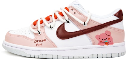【定制鞋款】耐克 Sanx Laboratory x Dunk Low '草莓兔棕粉' DH9765-102(Teamp-草莓小兔棕粉) Order 【定制鞋款】耐克 Sanx Laboratory x Dunk Low '草莓兔棕粉' DH9765-102(Teamp-草莓小兔棕粉)