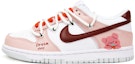 Order 【定制鞋款】耐克 Sanx Laboratory x Dunk Low '草莓兔棕粉' DH9765-102(Teamp-草莓小兔棕粉)