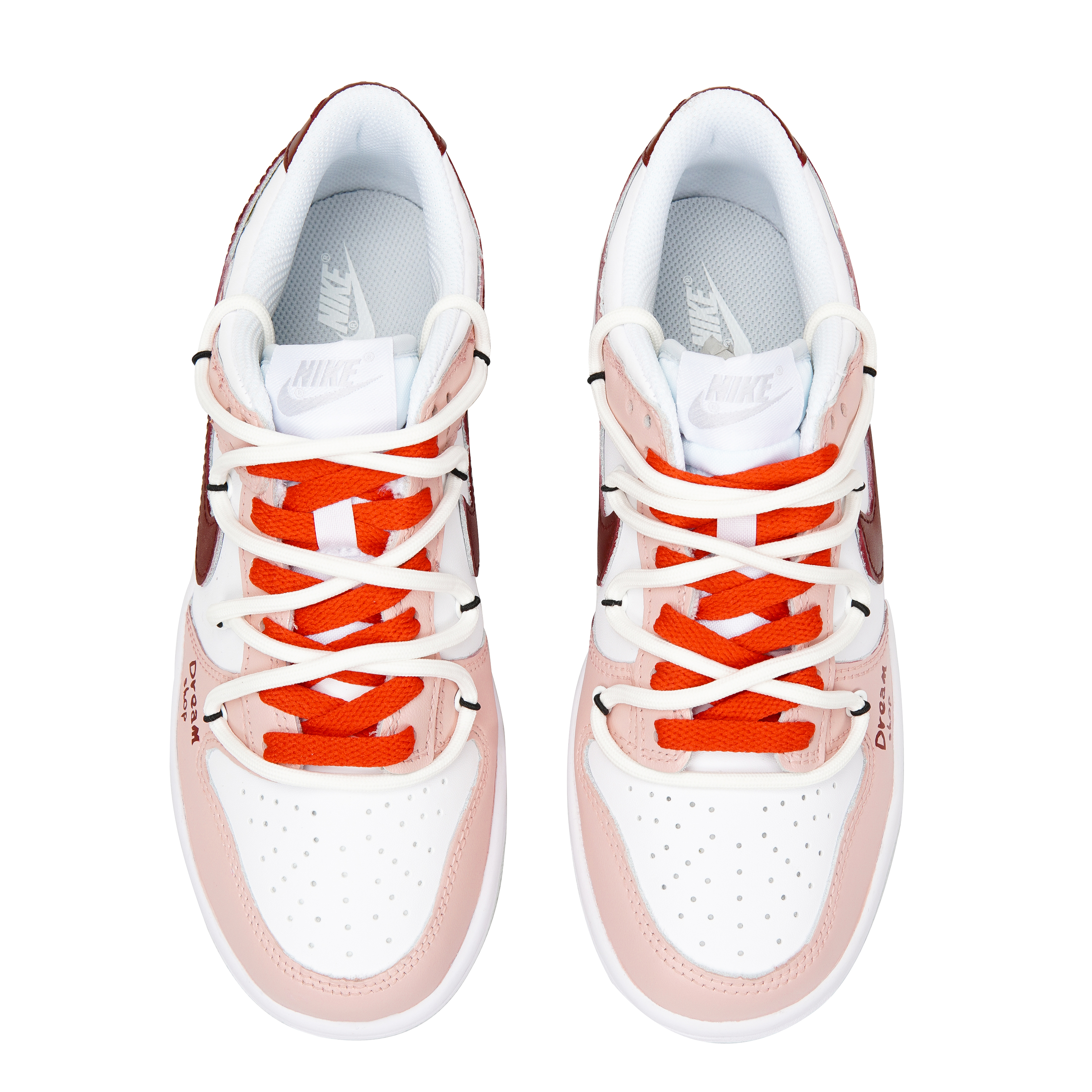 Purchase 【定制鞋款】耐克 Sanx Laboratory x Dunk Low '草莓兔棕粉' DH9765-102(Teamp-草莓小兔棕粉）