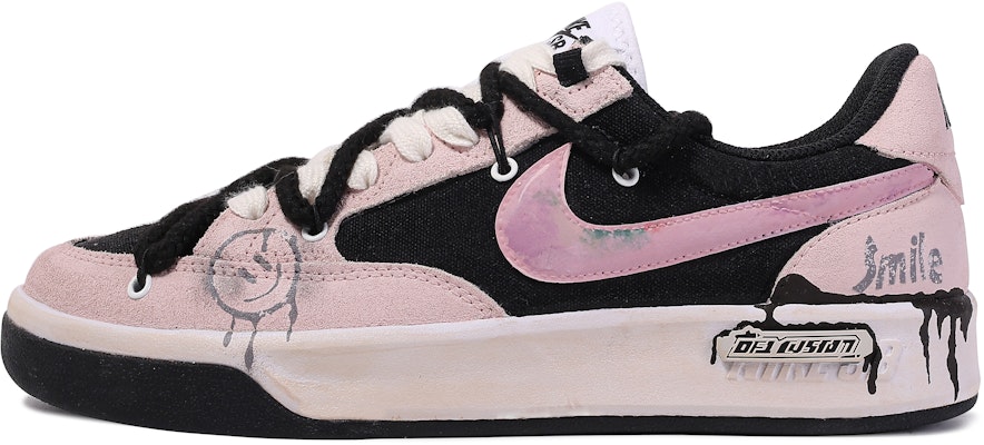 【定制球鞋】 Nike SB Adversary PRM達文西定制 禮盒 微笑行動 簡約 百搭 塗鴉 低幫 板鞋 男女同款 粉紫黑 Buy 【定制球鞋】 Nike SB Adversary PRM達文西定制 禮盒 微笑行動 簡約 百搭 塗鴉 低幫 板鞋 男女同款 粉紫黑