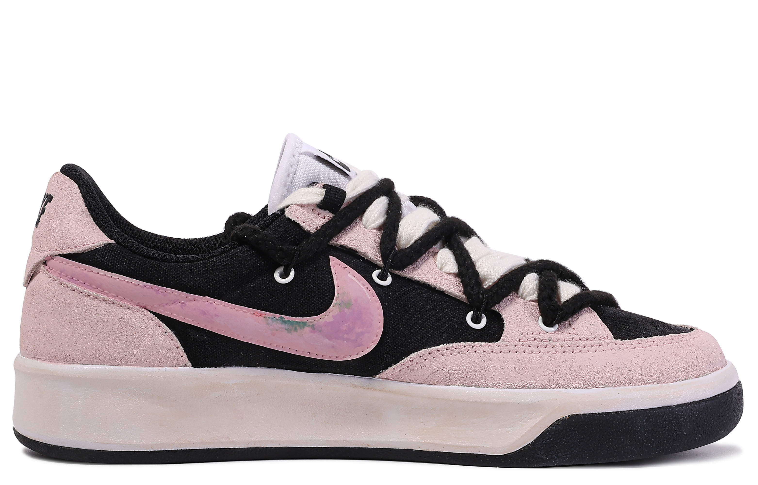 Lookbook [Custom Schoenen] Nike SB Adversary PRM ''Da Vinci Smile'' CW7456-100(TeamM-微笑行动-BOX)