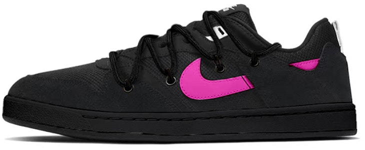 【定制球鞋】Nike SB Alleyoop 復古 芭比粉 vibe解構 綁帶 低筒 板鞋 男女同款 黑白粉 Buy 【定制球鞋】Nike SB Alleyoop 復古 芭比粉 vibe解構 綁帶 低筒 板鞋 男女同款 黑白粉