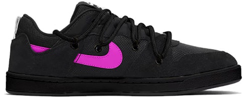 【定制球鞋】Nike SB Alleyoop 復古 芭比粉 vibe解構 綁帶 低筒 板鞋 男女同款 黑白粉 Order 【定制球鞋】Nike SB Alleyoop 復古 芭比粉 vibe解構 綁帶 低筒 板鞋 男女同款 黑白粉