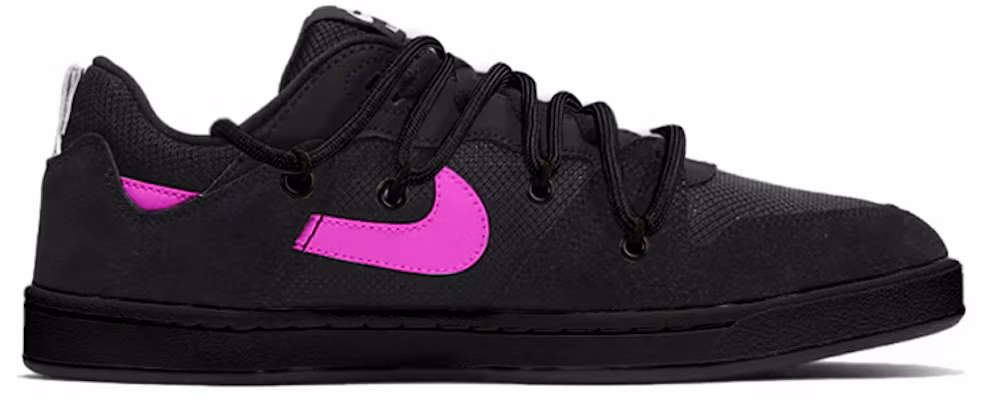 【定制球鞋】Nike SB Alleyoop 復古 芭比粉 vibe解構 綁帶 低筒 板鞋 男女同款 黑白粉 Order 【定制球鞋】Nike SB Alleyoop 復古 芭比粉 vibe解構 綁帶 低筒 板鞋 男女同款 黑白粉