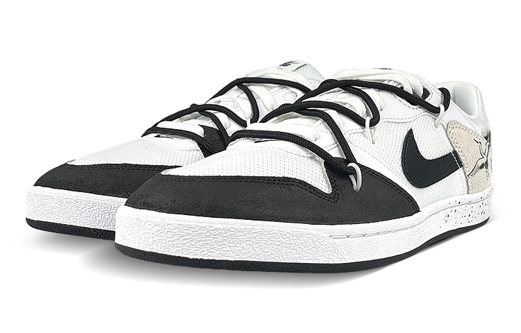 Lookbook [定制鞋款] 耐克SB Alleyoop '黑白灰' CJ0882-100(Team99-男SBA鹤解)