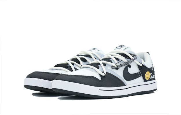나이키 SB 알리웁 '블랙 화이트 제스터' 커스텀 슈즈 CJ0883-100(Team42-黑白小丑女款黑白灰) Shop 나이키 SB 알리웁 '블랙 화이트 제스터' 커스텀 슈즈 CJ0883-100(Team42-黑白小丑女款黑白灰)