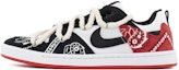 Buy 나이키 SB 알리웁 검/흰/빨강 페이즐리 (커스텀) CJ0882-102(Team肆-男款红黑解构腰果花A)