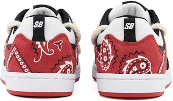 【カスタムシューズ】ナイキ SB アリウープ 'ブラック ホワイト レッド ペイズリー' CJ0882-102(Team肆-男款红黑解构腰果花A) Shop 【カスタムシューズ】ナイキ SB アリウープ 'ブラック ホワイト レッド ペイズリー' CJ0882-102(Team肆-男款红黑解构腰果花A)