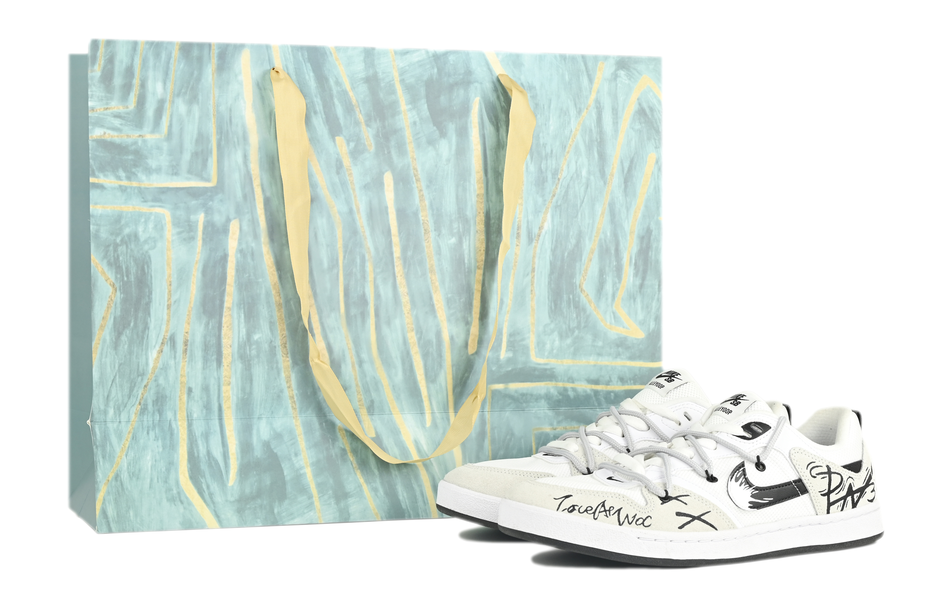 [Custom Shoes] Nike SB Alleyoop 'Deconstructed Retro Street' CJ0882-100-466324