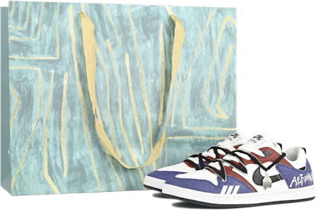 【定製球鞋】Nike SB Alleyoop 小鬼 特別禮盒 胖小匠定製 解構 復古休閒 低筒 滑板鞋 男款 白紫 Buy 【定製球鞋】Nike SB Alleyoop 小鬼 特別禮盒 胖小匠定製 解構 復古休閒 低筒 滑板鞋 男款 白紫