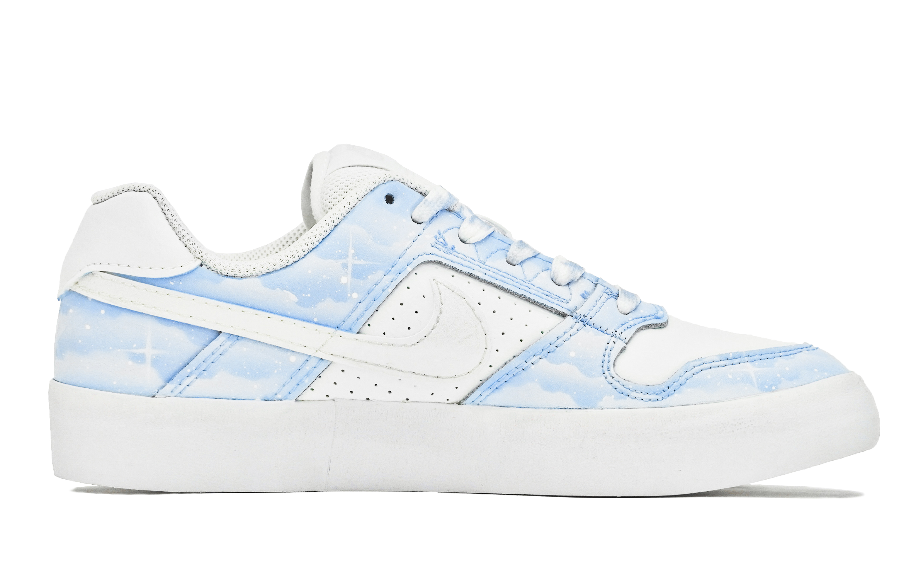 Lookbook [Custom Sneakers] Nike SB Delta ''Blue Nebula'' 942237-112(Team14-V蓝星S-Box)