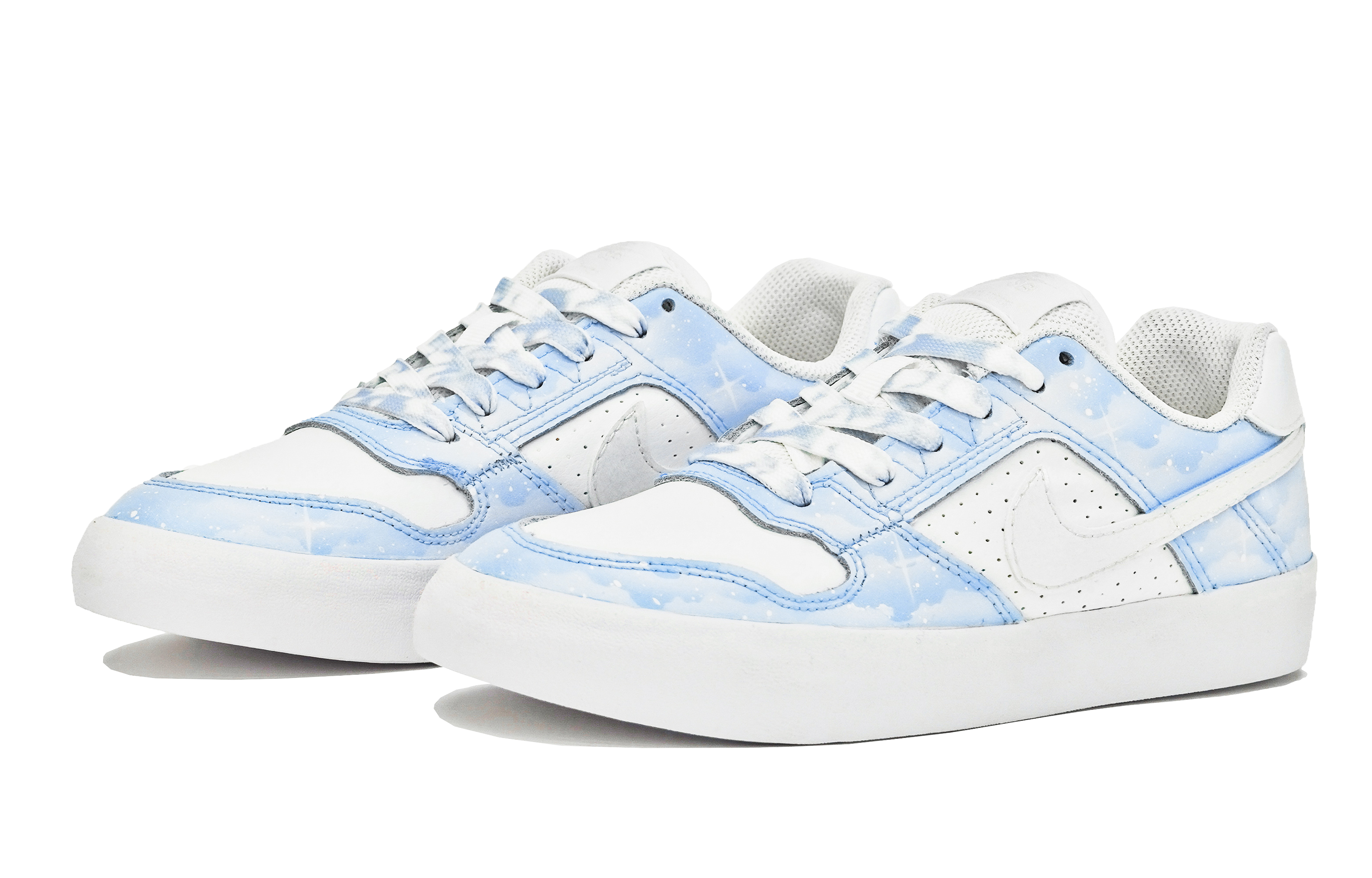 Shop [Custom Sneakers] Nike SB Delta ''Blue Nebula'' 942237-112(Team14-V蓝星S-Box)