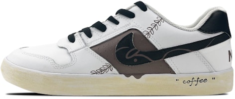 【定制球鞋】Nike SB Delta 卡布奇諾 拉花 塗鴉 做舊 簡約 低幫 板鞋 男女同款 摩卡 Buy 【定制球鞋】Nike SB Delta 卡布奇諾 拉花 塗鴉 做舊 簡約 低幫 板鞋 男女同款 摩卡