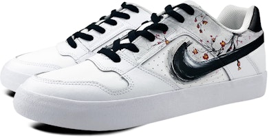 ナイキSBデルタ「梅花水墨フェード-ブラックホワイトグレー」カスタムシューズ 942237-112(Team叁-男女款梅花SBOX-QD) Lookbook ナイキSBデルタ「梅花水墨フェード-ブラックホワイトグレー」カスタムシューズ 942237-112(Team叁-男女款梅花SBOX-QD)