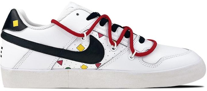 【定制球鞋】 Nike SB Delta 動漫 蠟筆小新 解構 復古 做舊 塗鴉 低筒 板鞋 男女同款 白紅 Order 【定制球鞋】 Nike SB Delta 動漫 蠟筆小新 解構 復古 做舊 塗鴉 低筒 板鞋 男女同款 白紅