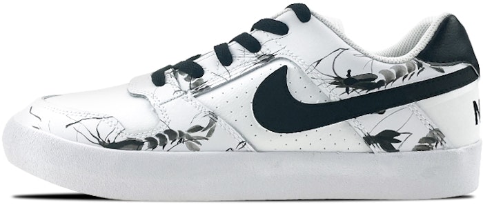 【客製化球鞋】 Nike SB Delta 水墨蝦 中國風 漸變 塗鴉 低筒 板鞋 男女款 黑白 Buy 【客製化球鞋】 Nike SB Delta 水墨蝦 中國風 漸變 塗鴉 低筒 板鞋 男女款 黑白