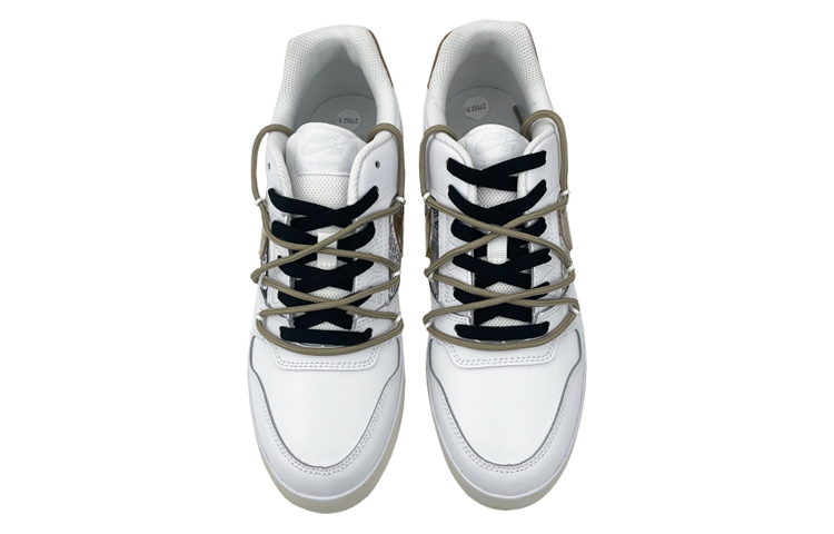 Shop 【定製球鞋】Nike SB Delta whenshoes 禮盒 解構 報紙 印花 復古 做舊 低幫 板鞋 男女同款 白卡其