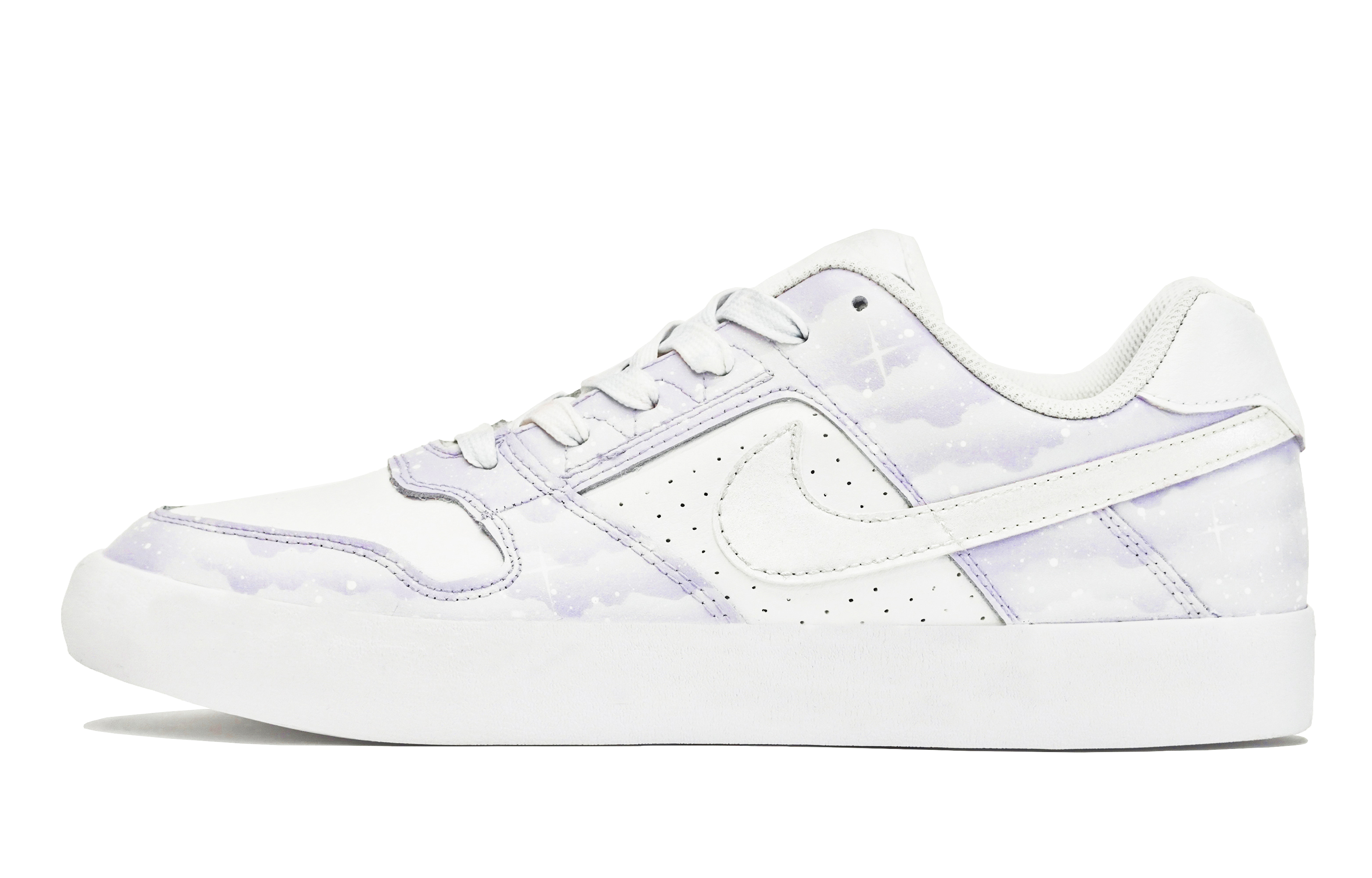 [Custom Shoes] Nike SB Delta 'Purple Nebula'