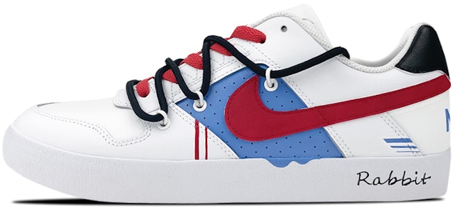【カスタムシューズ】ナイキ SB デルタ『ホワイト ブルー レッド』 942237-112(Team叁-男女白兔S-BOX-QD) Buy 【カスタムシューズ】ナイキ SB デルタ『ホワイト ブルー レッド』 942237-112(Team叁-男女白兔S-BOX-QD)
