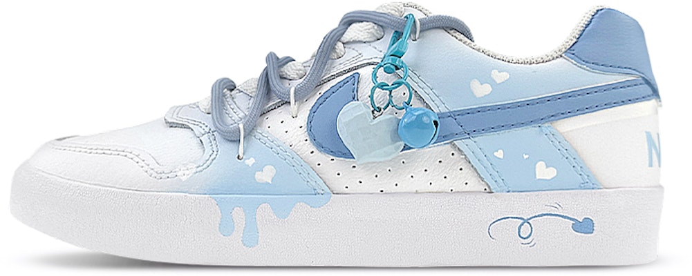 【定製球鞋】 Nike SB Delta Delta Force 滑板文化 漸變色 解構鞋帶 低筒 板鞋 男女同款 藍 Buy 【定製球鞋】 Nike SB Delta Delta Force 滑板文化 漸變色 解構鞋帶 低筒 板鞋 男女同款 藍