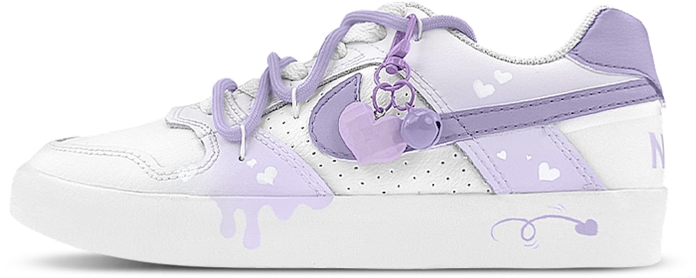 【客製球鞋】 Nike SB Delta Force 滑板文化 彩虹 漸變色 解構鞋帶 低筒 滑板鞋 男女款 紫 Buy 【客製球鞋】 Nike SB Delta Force 滑板文化 彩虹 漸變色 解構鞋帶 低筒 滑板鞋 男女款 紫