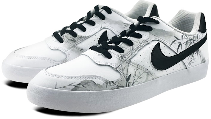 Zapatillas Nike SB Delta Force VULC 'Negro Blanco Tinta Bambú' 942237-112(Team叁-男女款墨竹SBOX-QD) Lookbook Zapatillas Nike SB Delta Force VULC 'Negro Blanco Tinta Bambú' 942237-112(Team叁-男女款墨竹SBOX-QD)