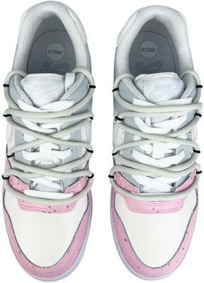 【定制球鞋】Nike SB Delta Force VULC 愛心熊貓 解構 低幫 滑板鞋 男女同款 白粉灰 Shop 【定制球鞋】Nike SB Delta Force VULC 愛心熊貓 解構 低幫 滑板鞋 男女同款 白粉灰