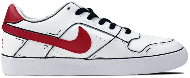 【客製化球鞋】 Nike SB Delta Force VULC 薯條 二次元 笑臉 低筒 板鞋 男女同款 白紅 Order 【客製化球鞋】 Nike SB Delta Force VULC 薯條 二次元 笑臉 低筒 板鞋 男女同款 白紅