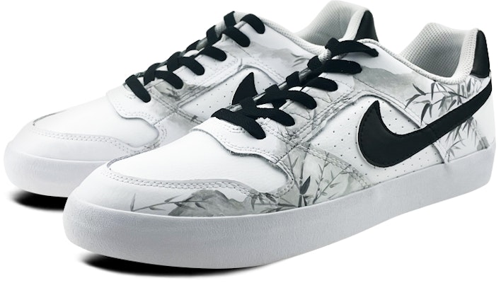 Zapatillas Nike SB Delta Force Vulc 'Tinta Bambú Negro Blanco' 942237-112(Team叁-男女款水墨竹QD) Shop Zapatillas Nike SB Delta Force Vulc 'Tinta Bambú Negro Blanco' 942237-112(Team叁-男女款水墨竹QD)