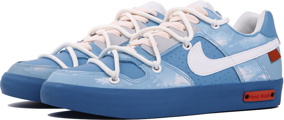 【定制球鞋】Nike SB Delta Force VULC 海藍果凍 克萊因藍 塗鴉 藍天白雲 復古 板鞋 男女同款 藍白 Lookbook 【定制球鞋】Nike SB Delta Force VULC 海藍果凍 克萊因藍 塗鴉 藍天白雲 復古 板鞋 男女同款 藍白