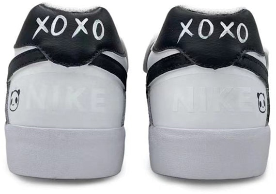 【定制球鞋】 Nike SB Delta Force VULC 熊貓 潮流 低幫 板鞋 男女同款 黑白 Shop 【定制球鞋】 Nike SB Delta Force VULC 熊貓 潮流 低幫 板鞋 男女同款 黑白
