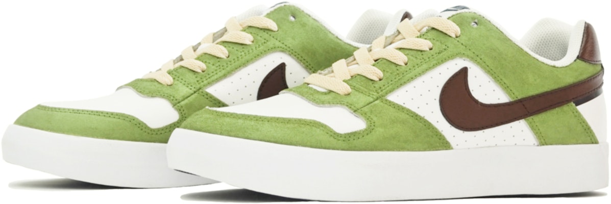 【客製化球鞋】Nike SB Delta Force Vulc 開心果系列 休閒簡約 低筒 帆布鞋 男女同款 綠白 Lookbook 【客製化球鞋】Nike SB Delta Force Vulc 開心果系列 休閒簡約 低筒 帆布鞋 男女同款 綠白