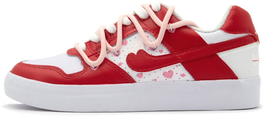 【定制球鞋】Nike SB Delta Force VULC 禮物 特殊鞋盒 情侶 小愛心 低幫 板鞋 男女同款 紅白 Buy 【定制球鞋】Nike SB Delta Force VULC 禮物 特殊鞋盒 情侶 小愛心 低幫 板鞋 男女同款 紅白