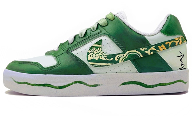 【定製球鞋】 Nike SB Delta Force VULC 三星堆 中國風 低幫 板鞋 男女同款 草綠 Buy 【定製球鞋】 Nike SB Delta Force VULC 三星堆 中國風 低幫 板鞋 男女同款 草綠